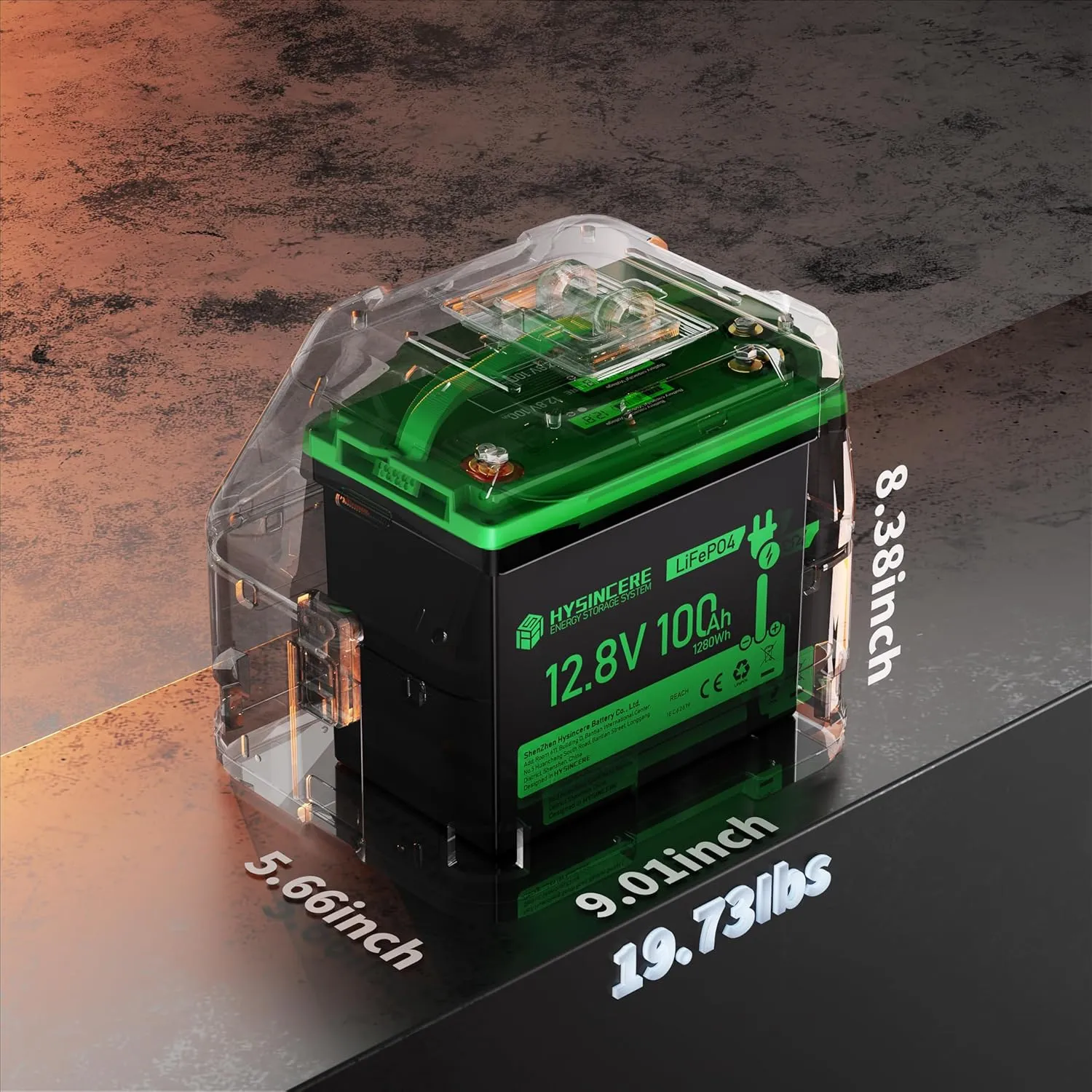 12V 100Ah LiFePO4 Battery with LED Display, Mini Deep Cycle Lithium Rechargeable Battery, Max.15000 Cycles Built in 100A BMS for RV, Trolling Motor, Camping, Marine, Home Energy Storage(2 Packs)