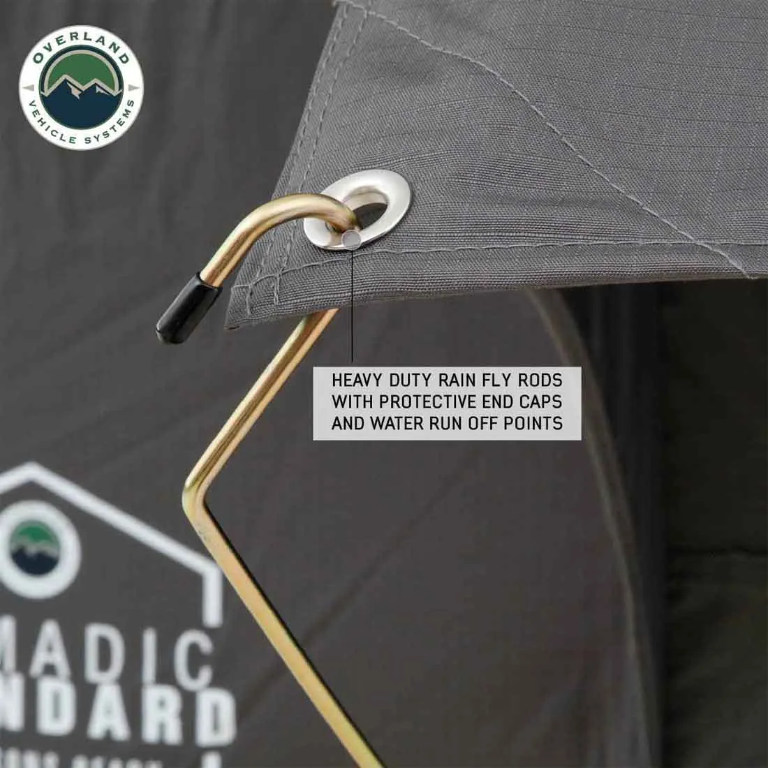 2 Roof Grey N2E Nomadic Person, & Exclusive collection Body Green Sided Soft Rainfly HD Wi-Fi-enabled Top Tent, -