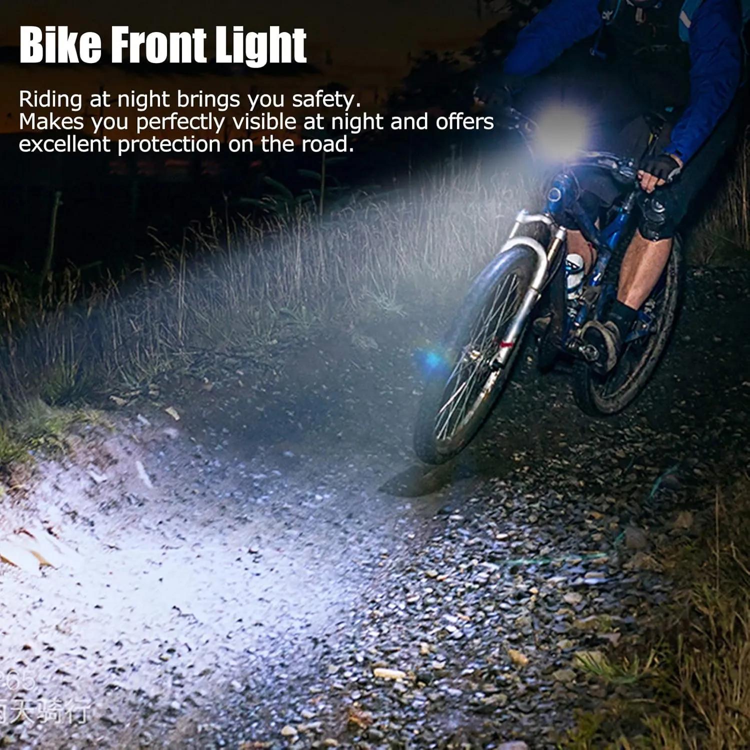 2023 New Vintage Headlight High Super Bright Retro LED Light Night Riding Safety Front Lamp Upgrade Waterproof Cycling Accessories for Cycling Road Mountain(Silver)