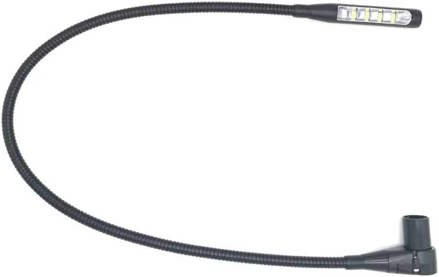 24 inch 2 watt Right Angle XLR 4PIN LED Mixer gooseneck lamp for Yamaha BEHRINGER Allen&Heath Mixer (XLR 4Pin Port)