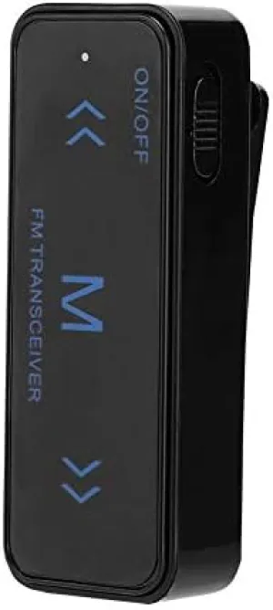 2PCS Mini Business Two Way Radios, Handsfree Clip on Walkie Talkie for Conversation, Camping, Hiking, Playing, Outdoor