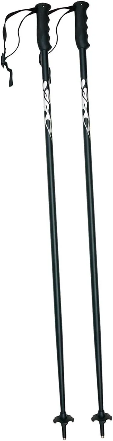 2Pcs Ski Poles for Men Women Comfortable Gripping Walking Sticks Trekking Canes for Backpacking Snowshoeing Outdoor Climbing