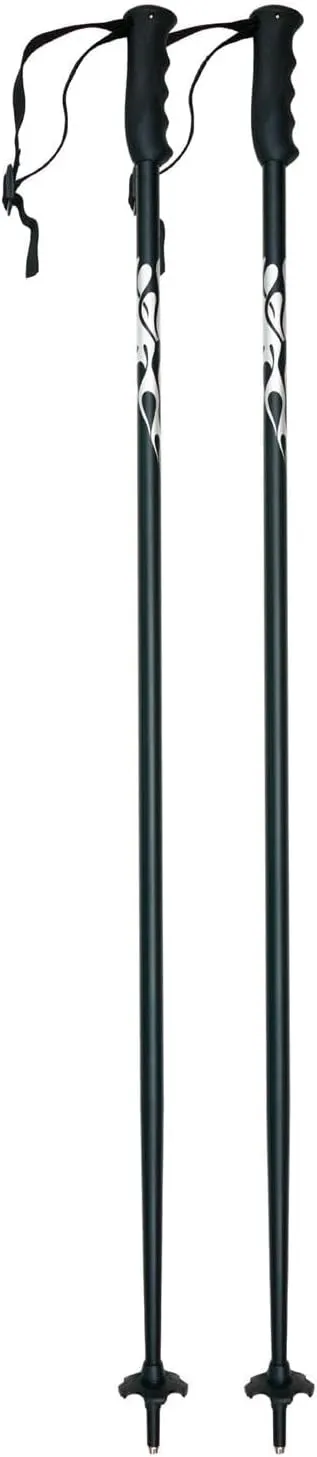 2Pcs Ski Poles Hiking Poles Non Slip Handle Practical for Men Women Trekking Canes for Hiking Outdoor Adventures Snowboarding