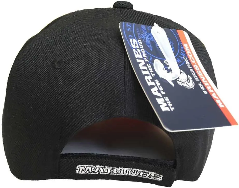 3D Embroidery U.S. Marines Corps Official Licensed Emblem Baseball Cap Hat Visor