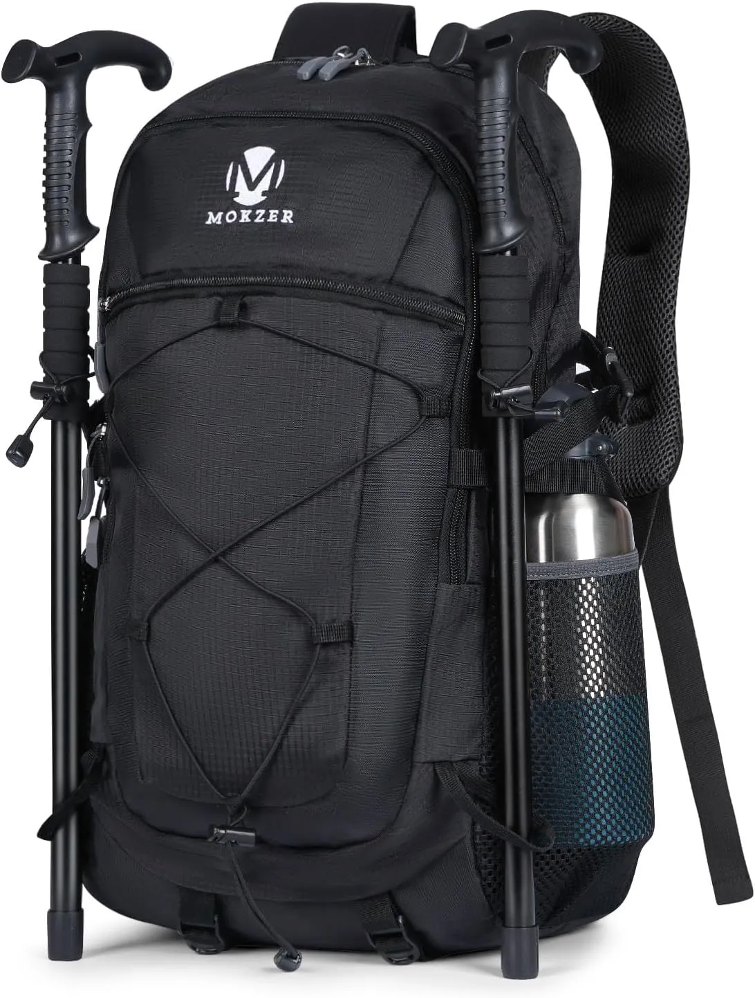 40L Hiking Backpack Lightweight Water Resistant Camping Outdoor Sport Trekking Travel Daypack for Men Women（Black A）