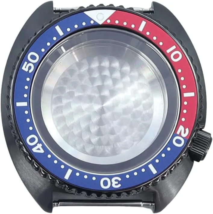 45MM Mechanical Watch Case Stainless Steel Watch Spare Parts for Nh34 Nh35 Nh36 Nh38 Movement