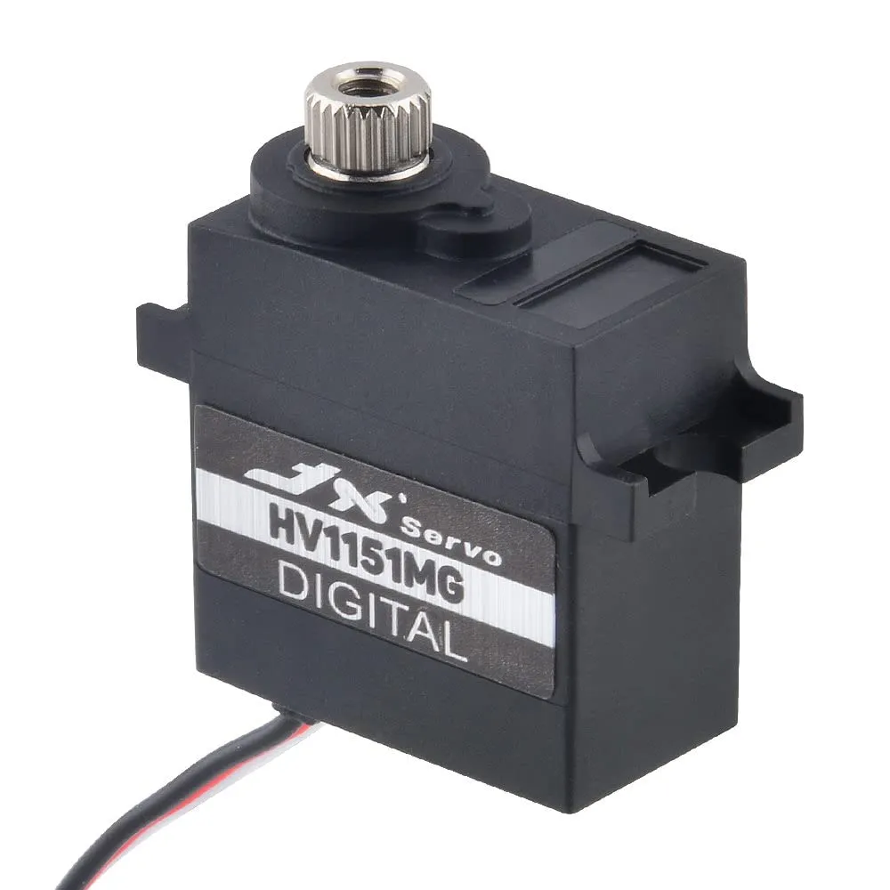 4PCS JX PDI-HV1151MG 15g Core Full Waterproof HV Mini 4.5KG Metal Gear Digital Servo for RC Vehicle Car Crawler DIY Parts