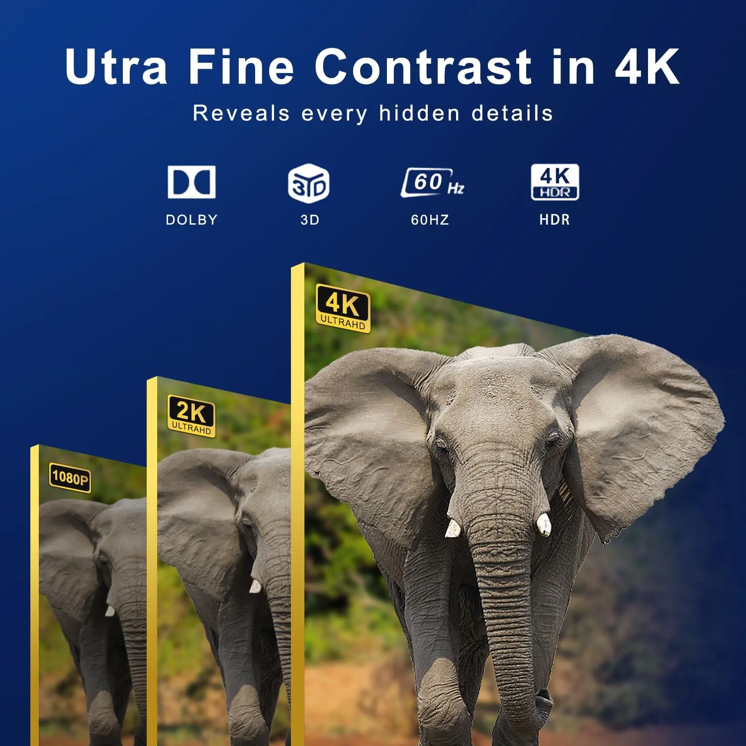 5 Port HDMI Switch 4k@60hz, HDMI Switcher 5 in 1 Out HDCP 2.0 HDMI2.0 Hub Supports 3D Compatible with Nintendo Switch/Switch OLED/Xbox PS5/4/3 DVD Player Fire Stick Roku Apple TV Chromecast PC