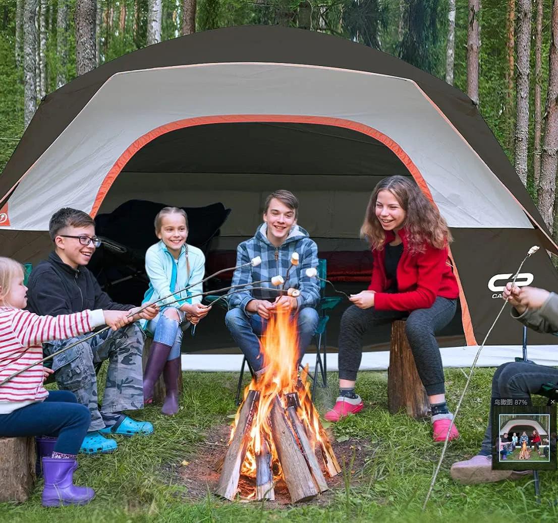 6-Person Waterproof  Cabin Tent