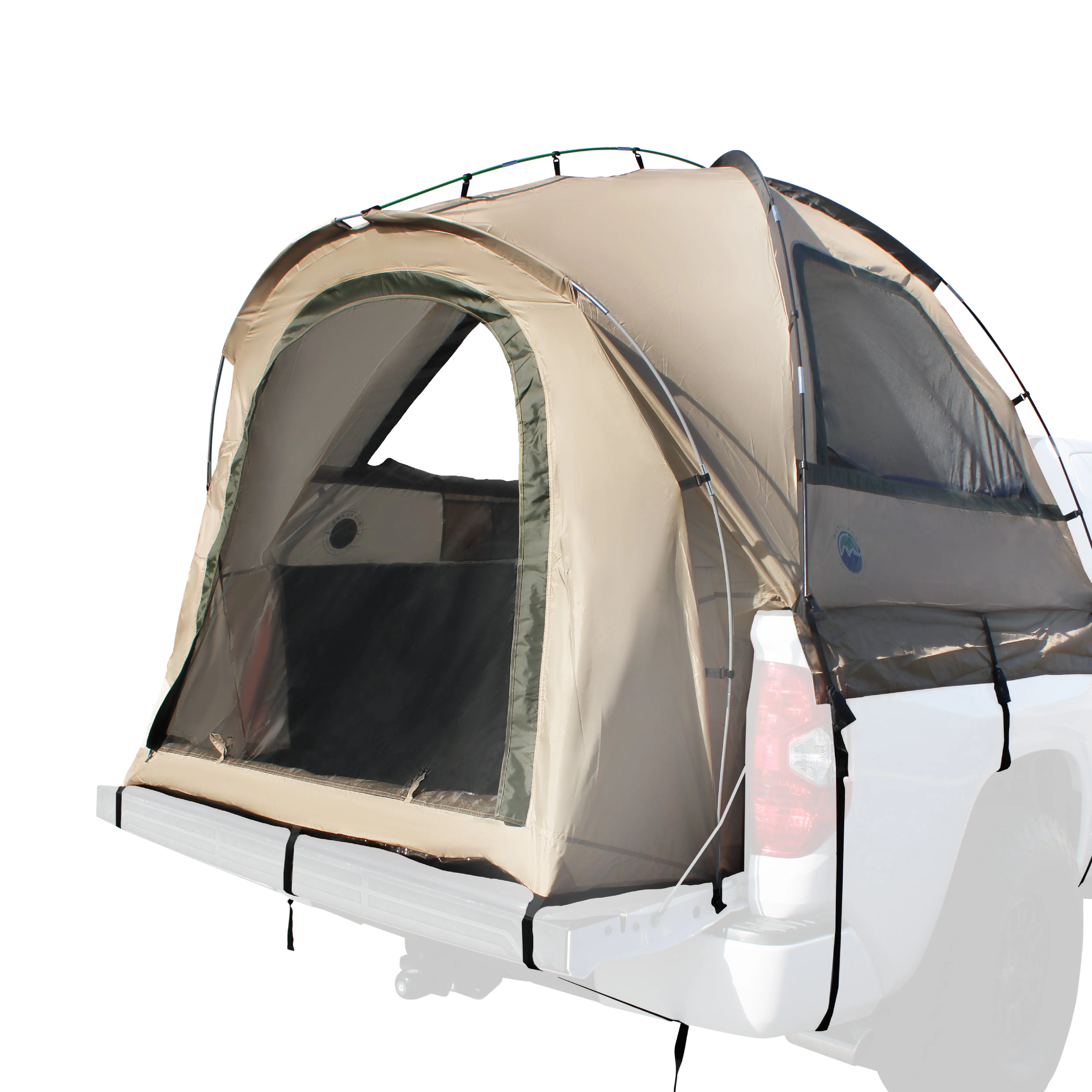 6.5', Cloud-integrated TACT & Tent Size Full Body Plug-in Rainfly Green Bed Tan LD -