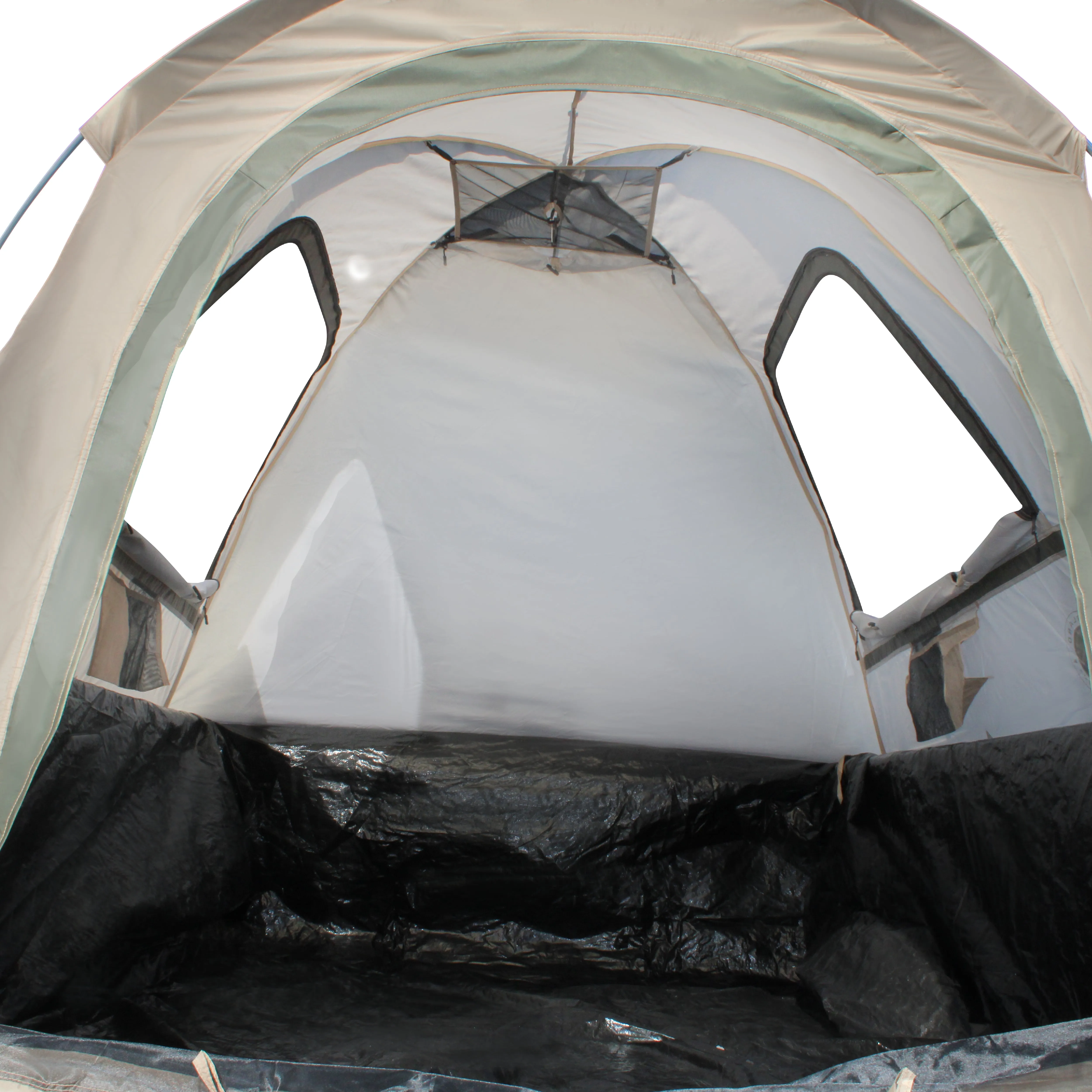 6.5', Cloud-integrated TACT & Tent Size Full Body Plug-in Rainfly Green Bed Tan LD -