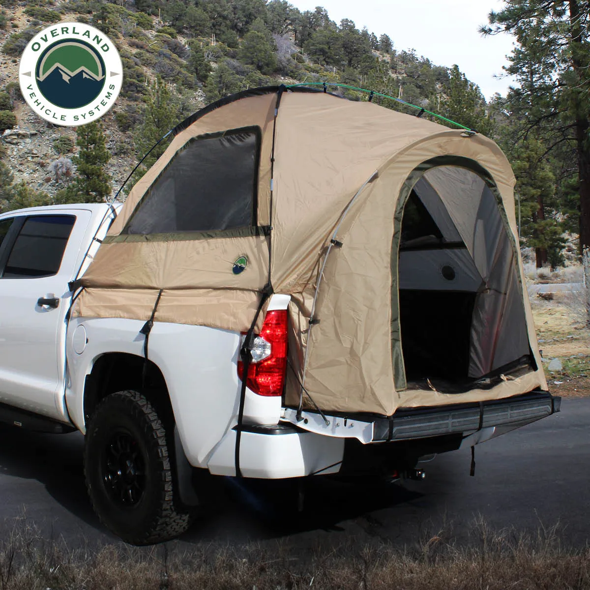 6.5', Cloud-integrated TACT & Tent Size Full Body Plug-in Rainfly Green Bed Tan LD -