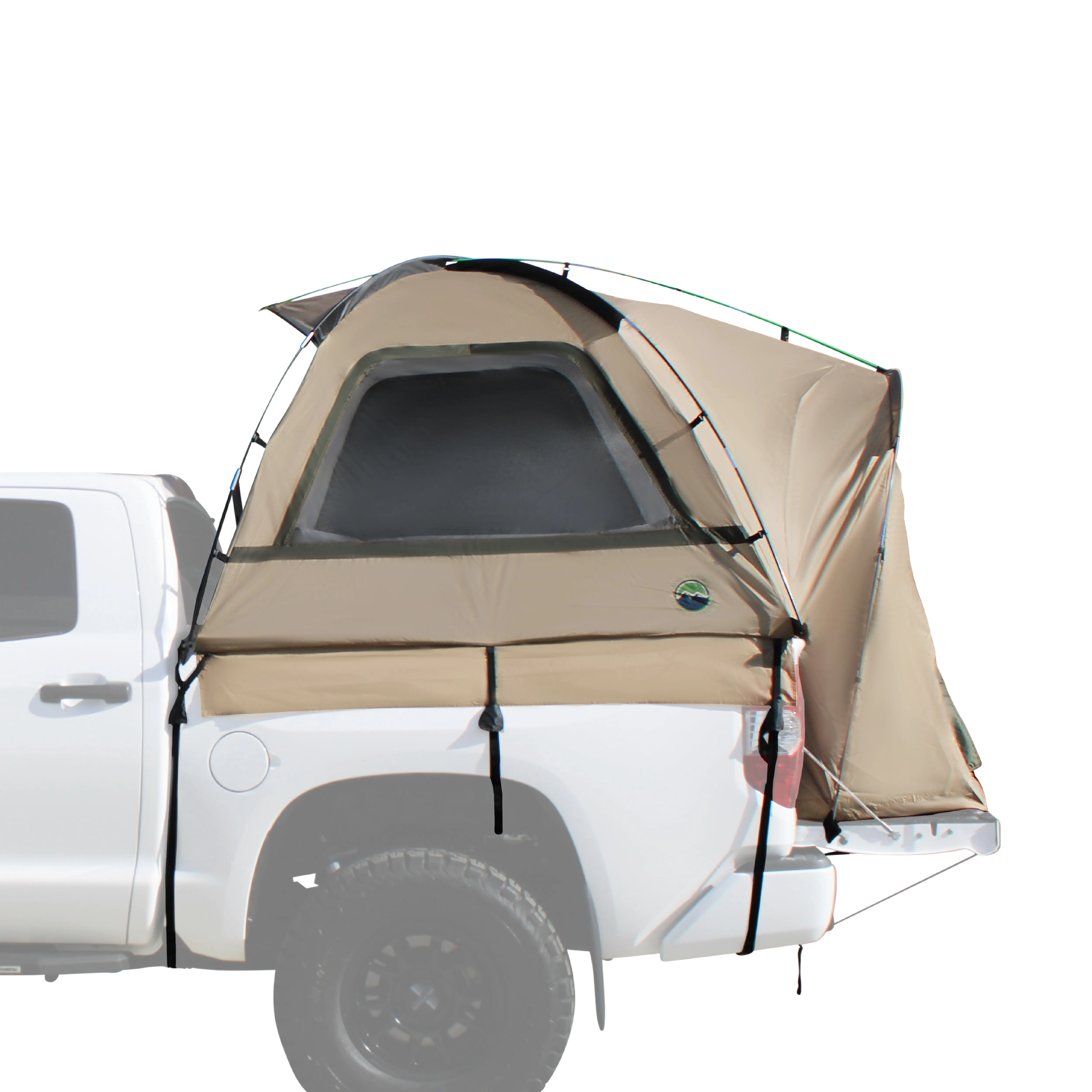 6.5', Cloud-integrated TACT & Tent Size Full Body Plug-in Rainfly Green Bed Tan LD -