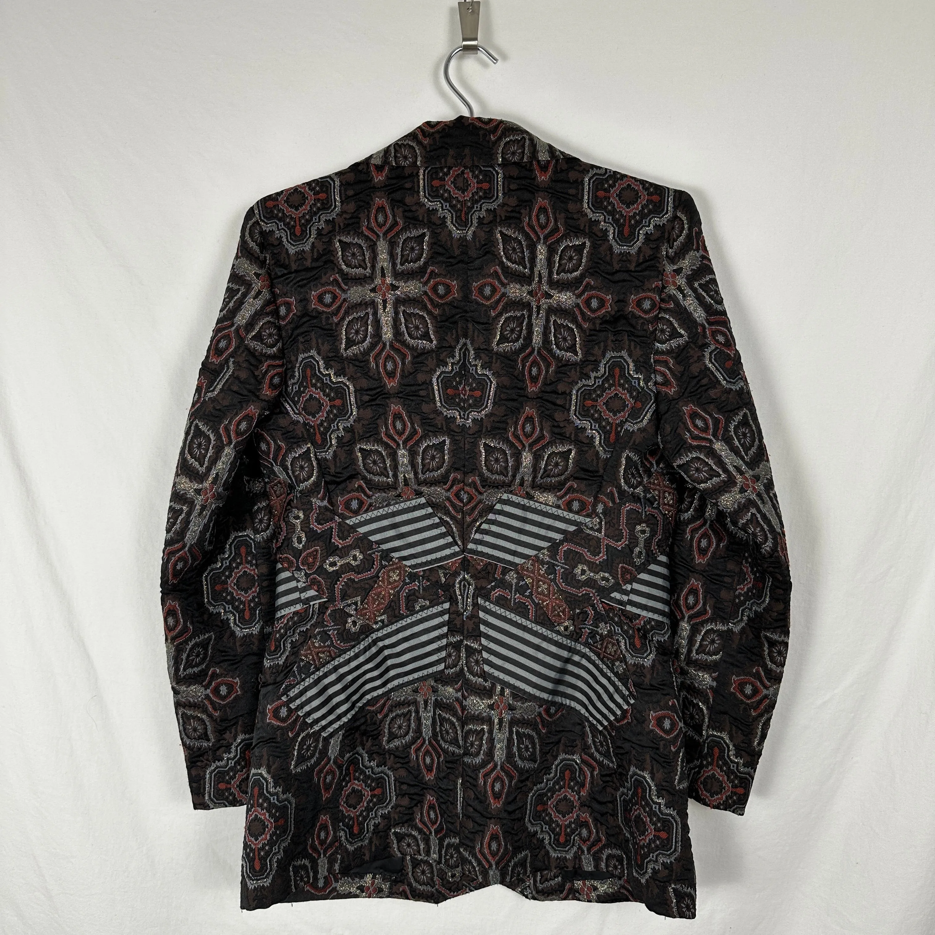 90s Issey Miyake Jacquard Patchwork Blazer