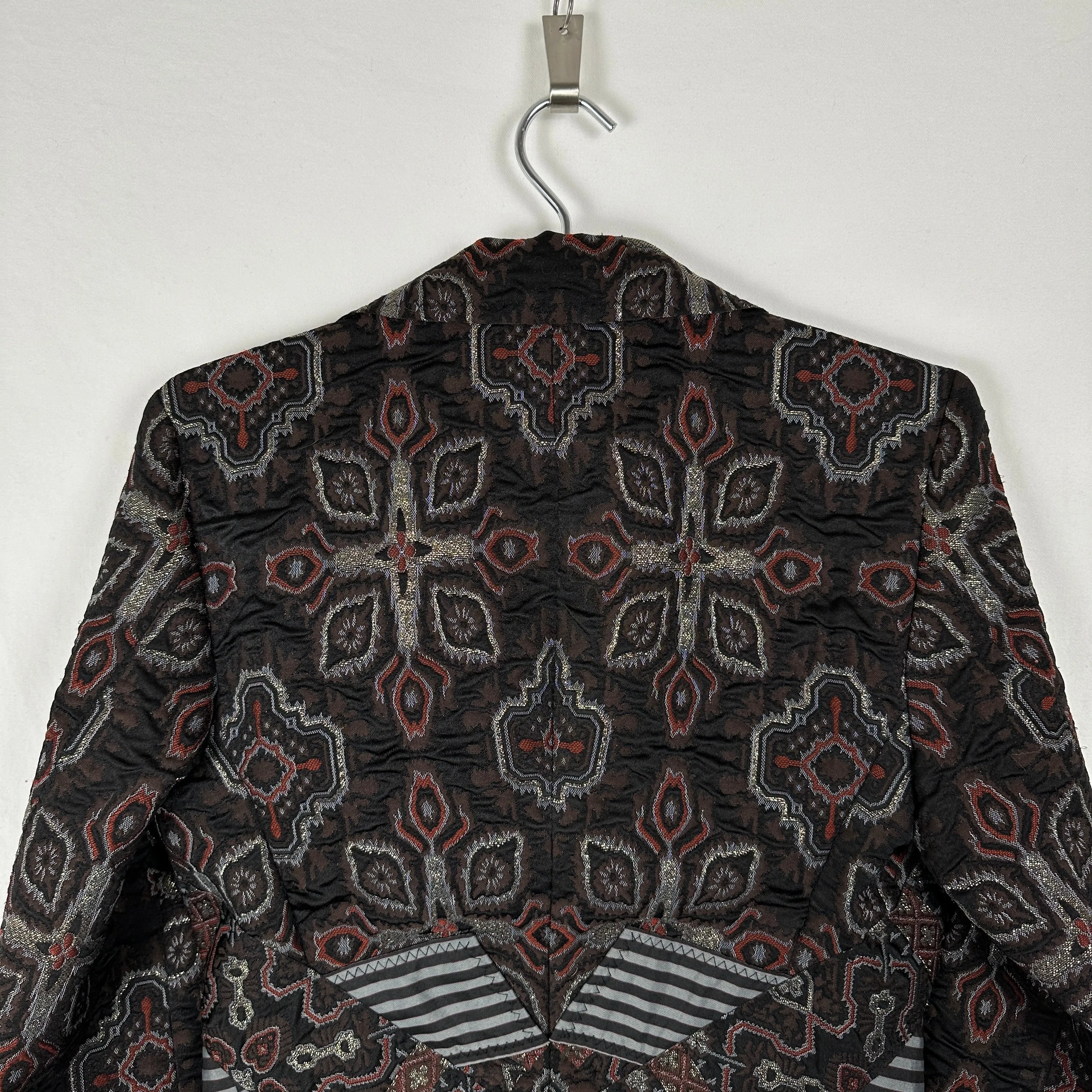 90s Issey Miyake Jacquard Patchwork Blazer