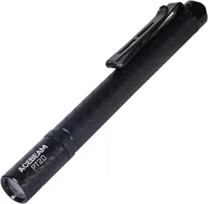ACEBEAM PT20 2 AAA EDC Flashlight Rechargeable, 500 High Lumens Pen Flashlight with Clip, Compact Pocket MINI LED Flash Light, Super Bright Small Pen Light for Camping, Home, Work(Aluminum Material)