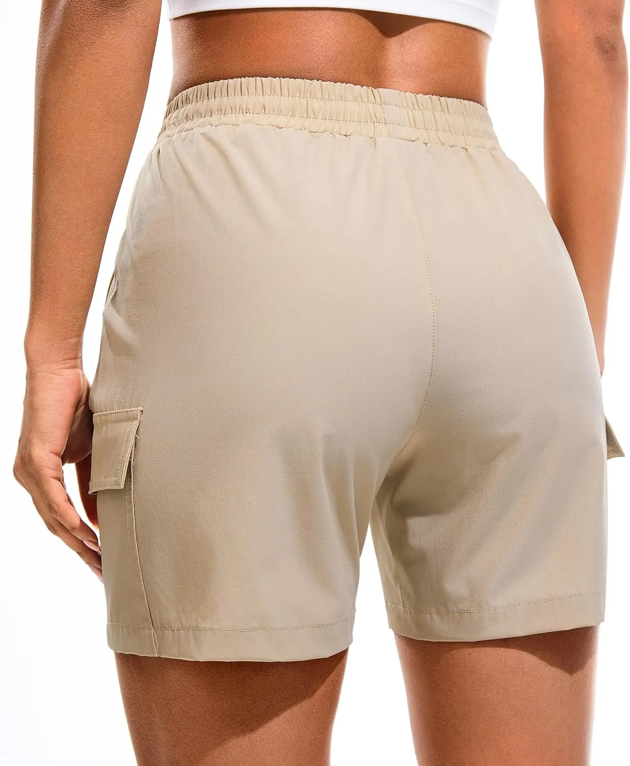 AFITNE Women's 5"/ 7" Hiking Cargo Shorts Quick Dry Lightweight Summer Athletic Running Shorts with Pockets UPF 50 