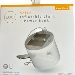 All-in-One Solar Inflatable Light   Phone Charger