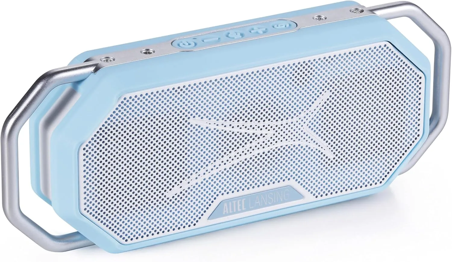 Altec Lansing HydraWAVE Portable Bluetooth Speaker, 12h Playtime, USB-C Quick Charge, True Wireless Pairing, IP67 Waterproof Bluetooth Speaker, Voice Assistant Compatible