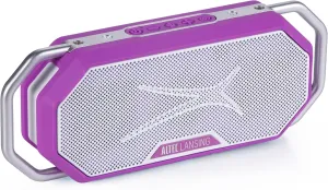 Altec Lansing HydraWAVE Portable Bluetooth Speaker, 12h Playtime, USB-C Quick Charge, True Wireless Pairing, IP67 Waterproof Bluetooth Speaker, Voice Assistant Compatible