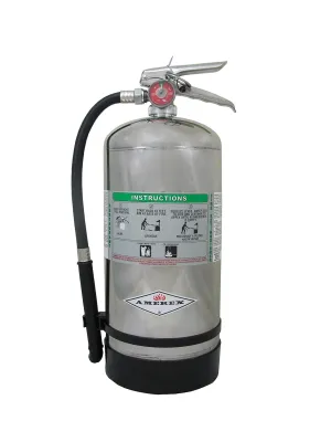 Amerex C260 (Formerly B260), 6 Liter Wet Chemical Class A K Fire Extinguisher, Ideal for “Kitchen USE”