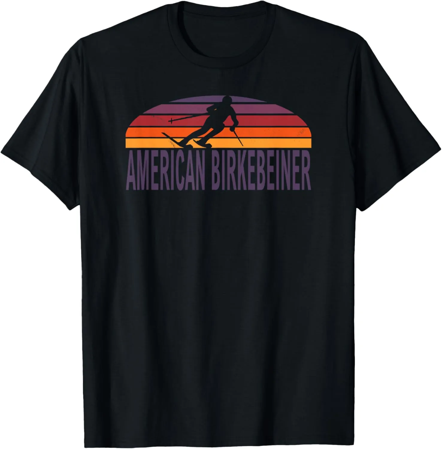 American Birkebeiner Trail Cross Country Ski Wisconsin T-Shirt