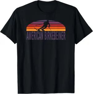 American Birkebeiner Trail Cross Country Ski Wisconsin T-Shirt