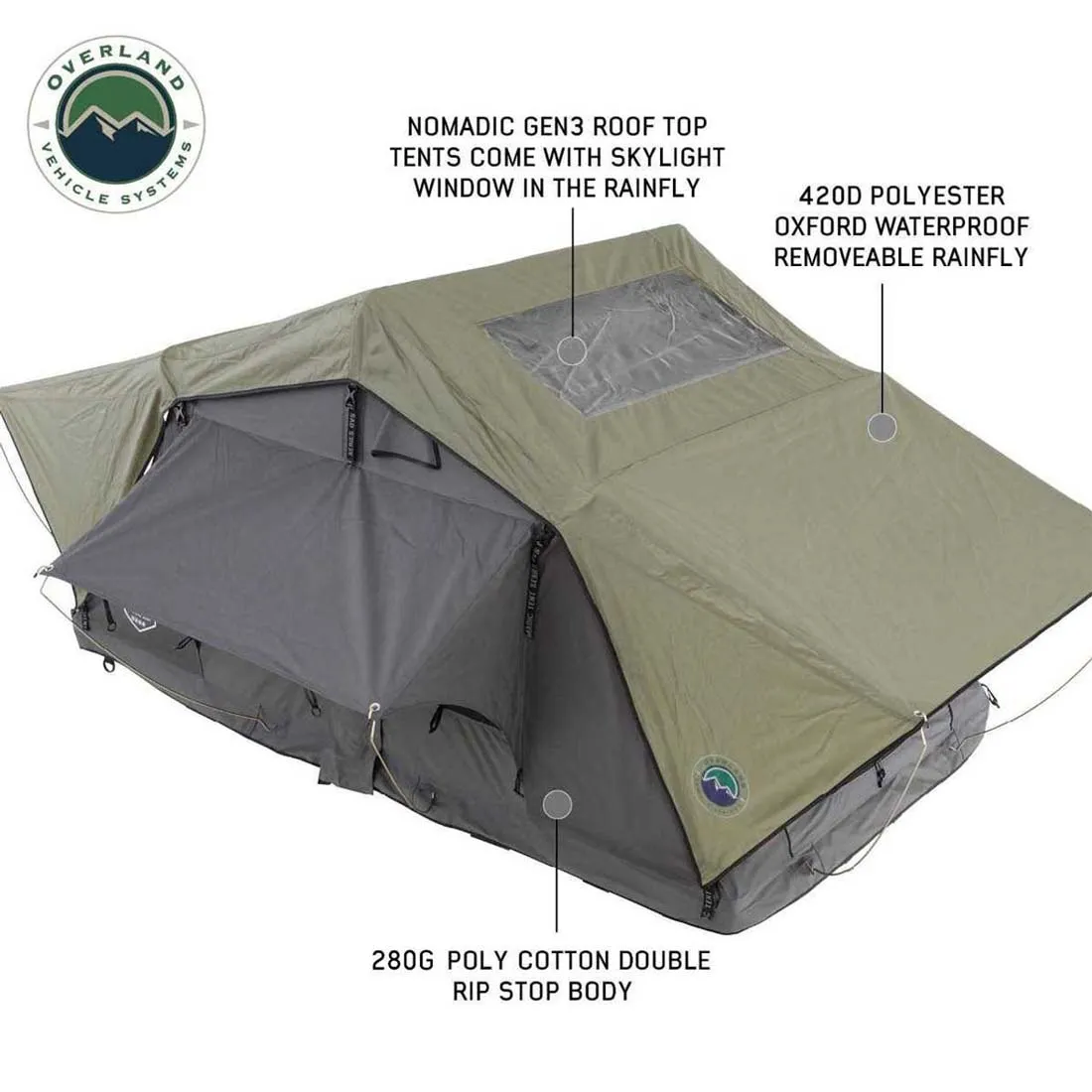 Artificial Intelligence (AI) Body Roof HD Tent, Top Nomadic Soft Green 2 N2S Rainfly & - Sided Grey Secure checkout Person,