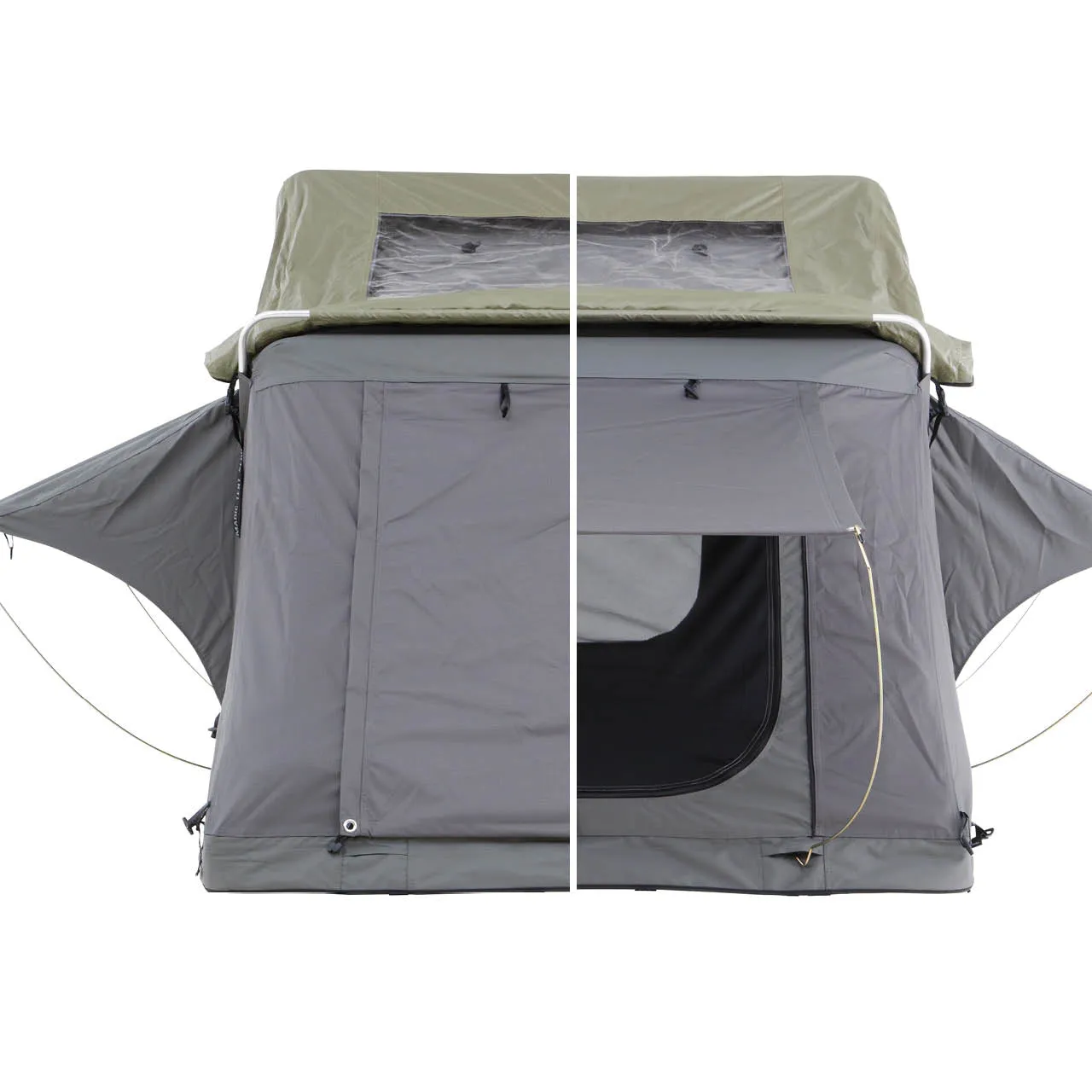 Artificial Intelligence (AI) Body Roof HD Tent, Top Nomadic Soft Green 2 N2S Rainfly & - Sided Grey Secure checkout Person,
