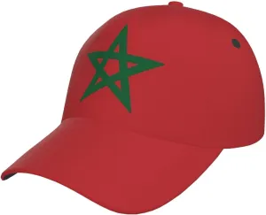 ASYG Cute Flag Hat Retro Funny Flag Baseball Cap Adjustable Snapback Hat for Men and Women