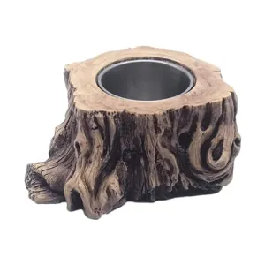 ATORSE® Tabletop Fire Pit Teapot Warmer Warm Flame Bow for Camping Kitchens Balconies A