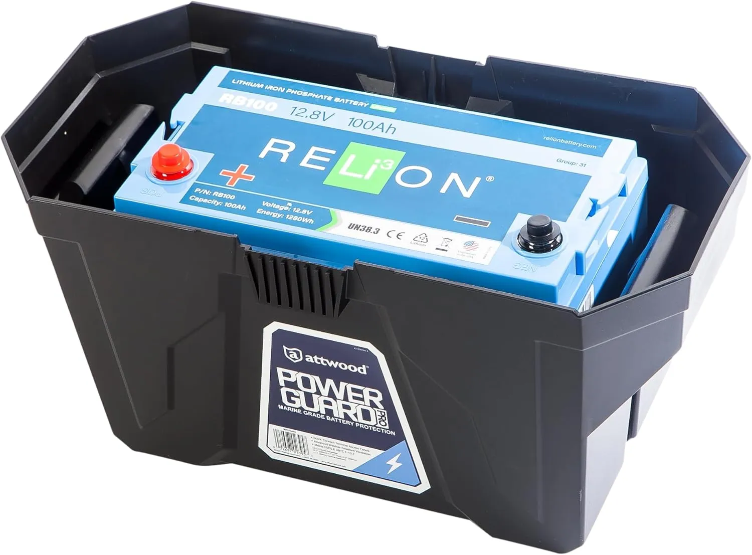 Attwood PowerGuard Battery Boxes Designed for Marine, RV, Camping, Solar and More