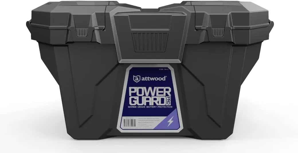 Attwood PowerGuard Battery Boxes Designed for Marine, RV, Camping, Solar and More