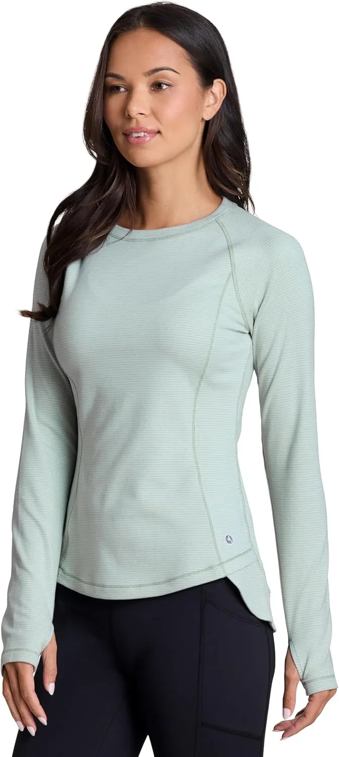 Avalanche Women's Long Sleeve Tee Everyday Soft Lightweight Hiking Running Top