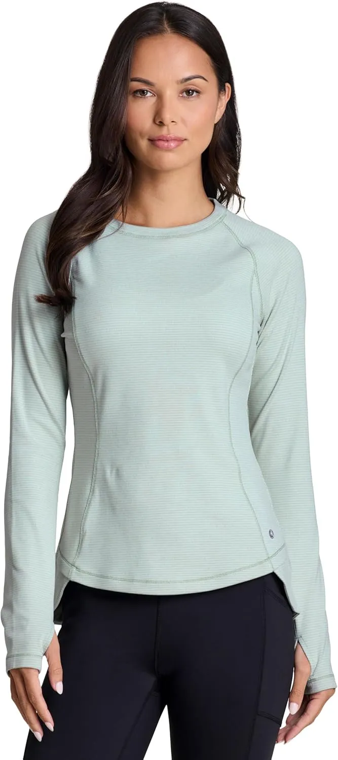 Avalanche Women's Long Sleeve Tee Everyday Soft Lightweight Hiking Running Top