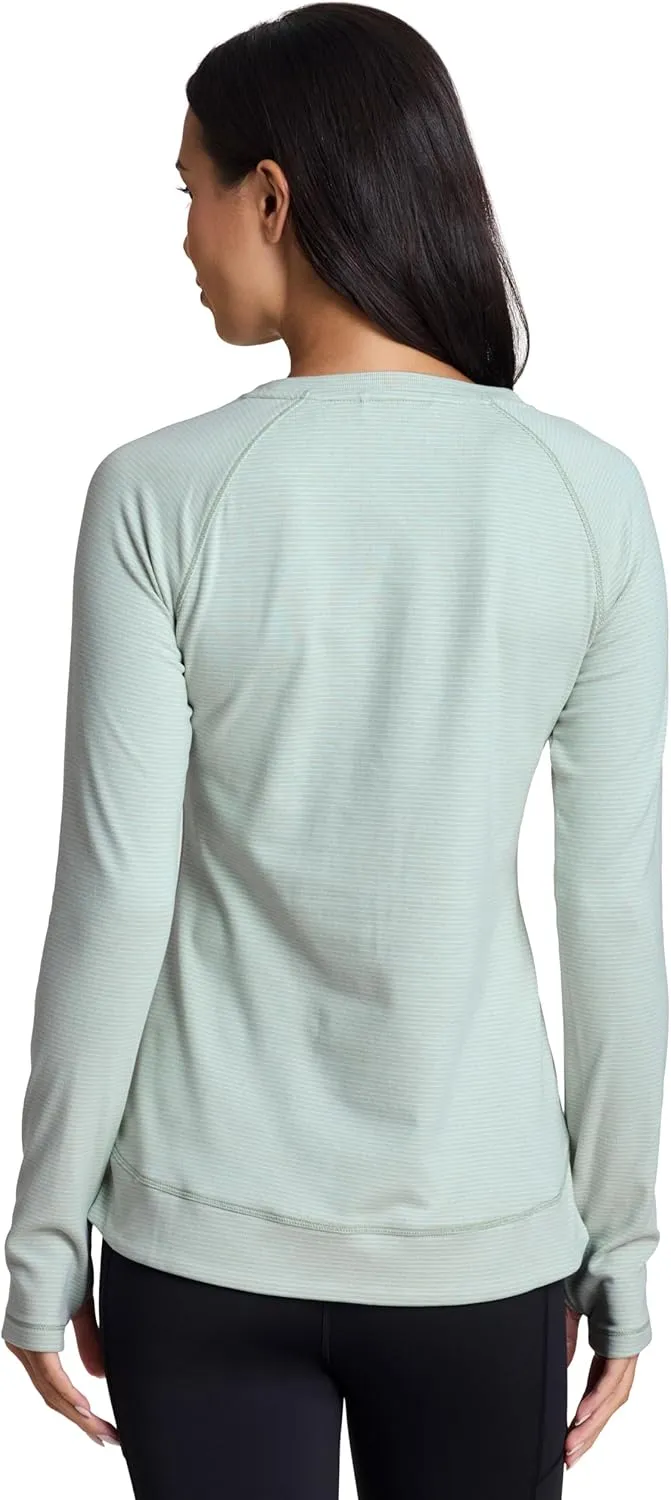 Avalanche Women's Long Sleeve Tee Everyday Soft Lightweight Hiking Running Top