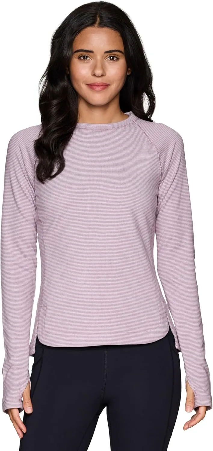 Avalanche Women's Long Sleeve Tee Everyday Soft Lightweight Hiking Running Top