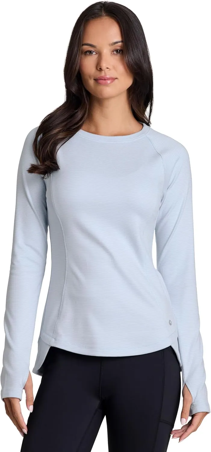 Avalanche Women's Long Sleeve Tee Everyday Soft Lightweight Hiking Running Top