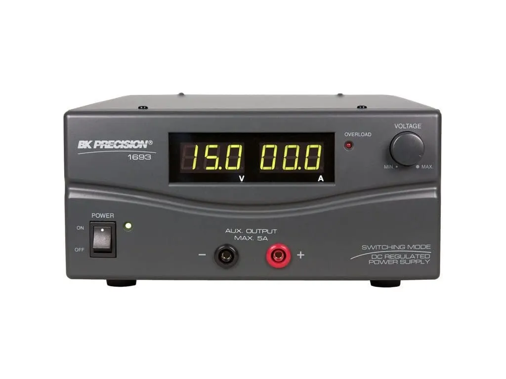 B&K Precision 1693 Switching DC Power Supply with Remote Sense, 1-15V, 60A