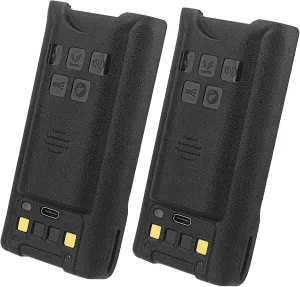 BAOFENG UV-9R Battery,4800mAh USB-C Charge Replacement Radio BL-9 Battery for UV9R Pro Plus UV-9G BF-T57 GMRS-9R UV-XR