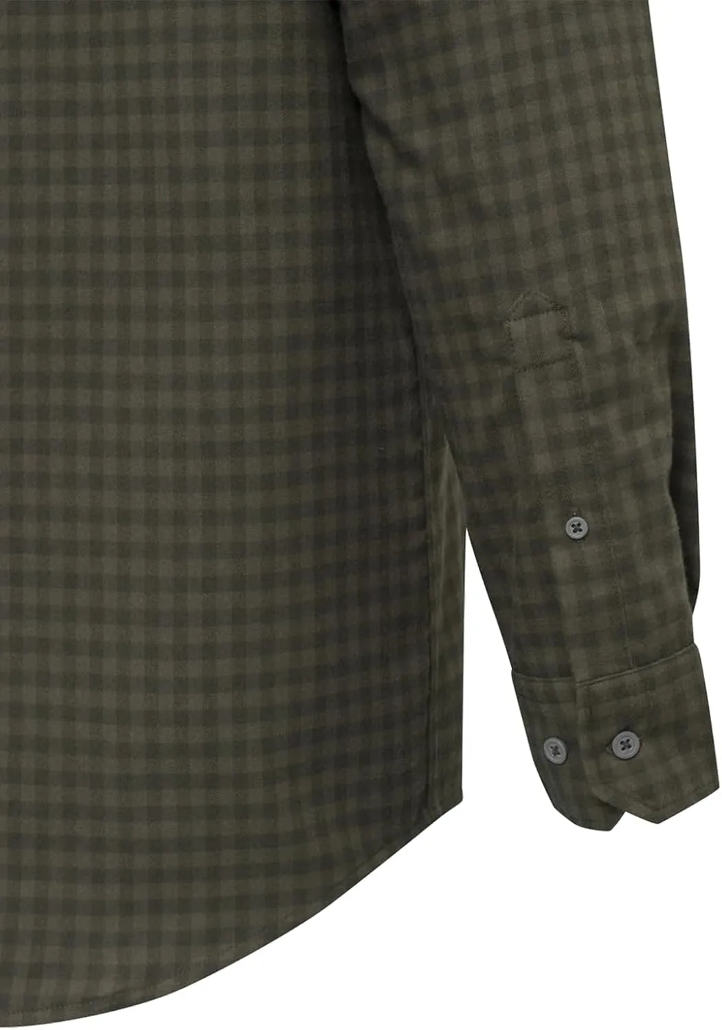 Beretta Men's Cadet Flannel Durable Soft Adjustable Casual Active Outdoor Hiking Plaid Button-Down Shirt with Chest Pockets