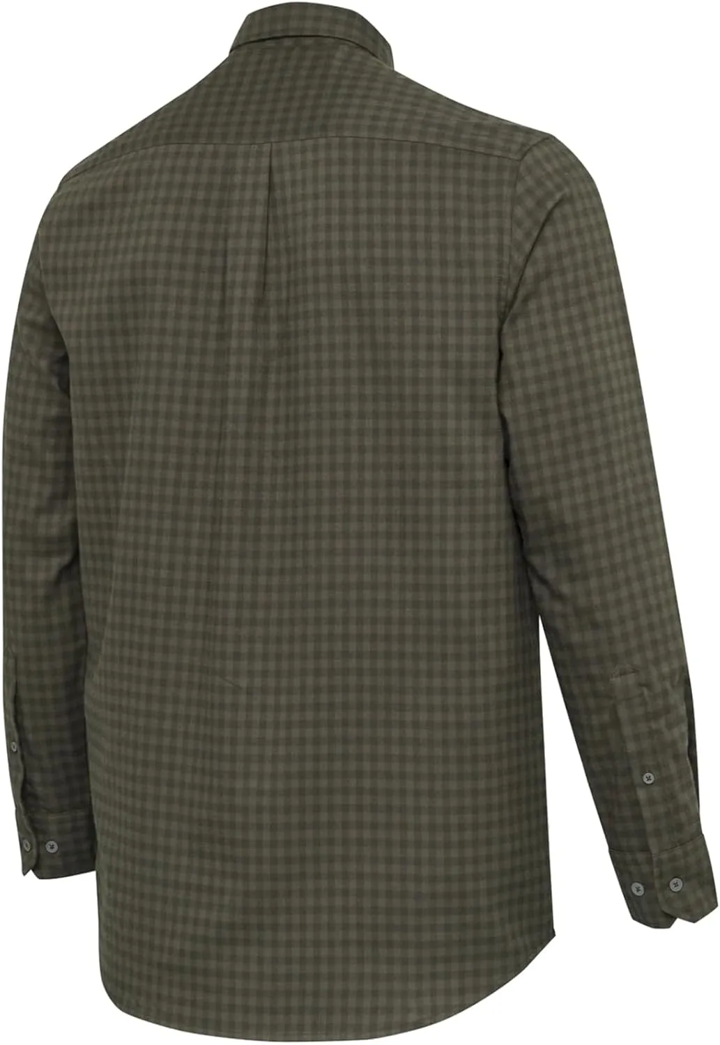 Beretta Men's Cadet Flannel Durable Soft Adjustable Casual Active Outdoor Hiking Plaid Button-Down Shirt with Chest Pockets