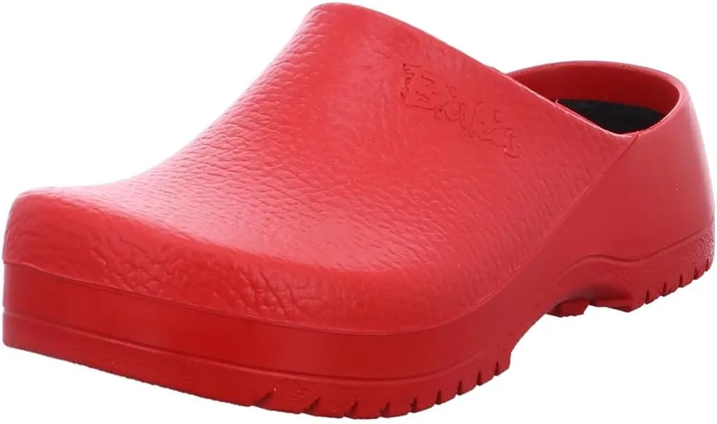 BIRKENSTOCK Super Birki Fusion Clog, red, 37 EU