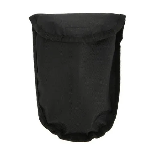 Black Steel Folding Camp Shovel / Ideal for Camping, Hiking & Trekking