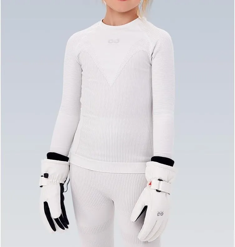 Boys Girls Ski Snow Gloves Waterproof Winter Insulated Thermal Kids Snowboard Gloves for Skiing Snowboarding Ice Skating Snow Sleds Extreme Cold Weather Ski Gear