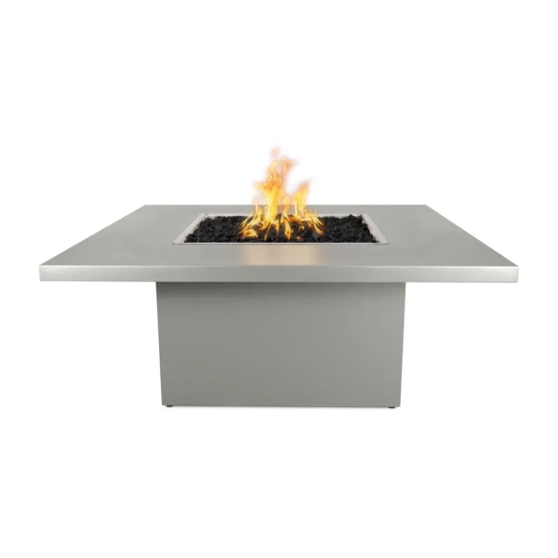 Breckenridge Square Fire Pit Table - Powder Coated Metal | 36"