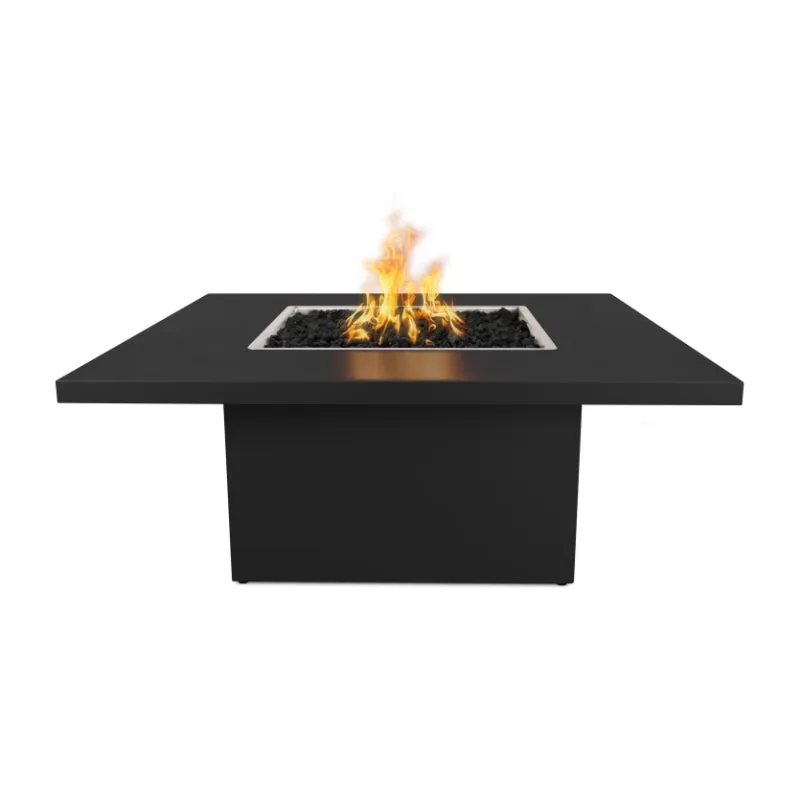 Breckenridge Square Fire Pit Table - Powder Coated Metal | 36"