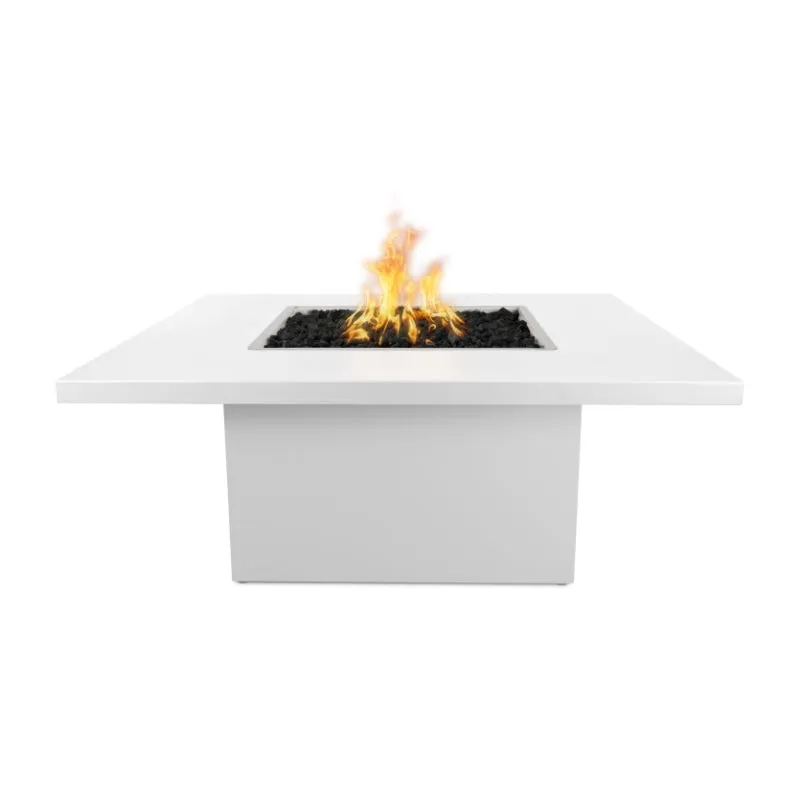 Breckenridge Square Fire Pit Table - Powder Coated Metal | 36"