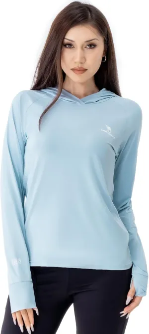 CAMEL CROWN Women's UPF 50  Sun Protection Shirt, Lightweight UV Blocking Long Sleeve