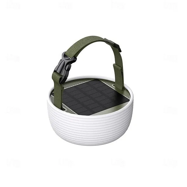 Camping Lantern Solar String Lights Multifunctional Rechargeable Outdoor Tent Camping Light 16.4FT IP65 Waterproof Camping Gear with Rechargeable Emergency for Christmas, Home and Party Decorations